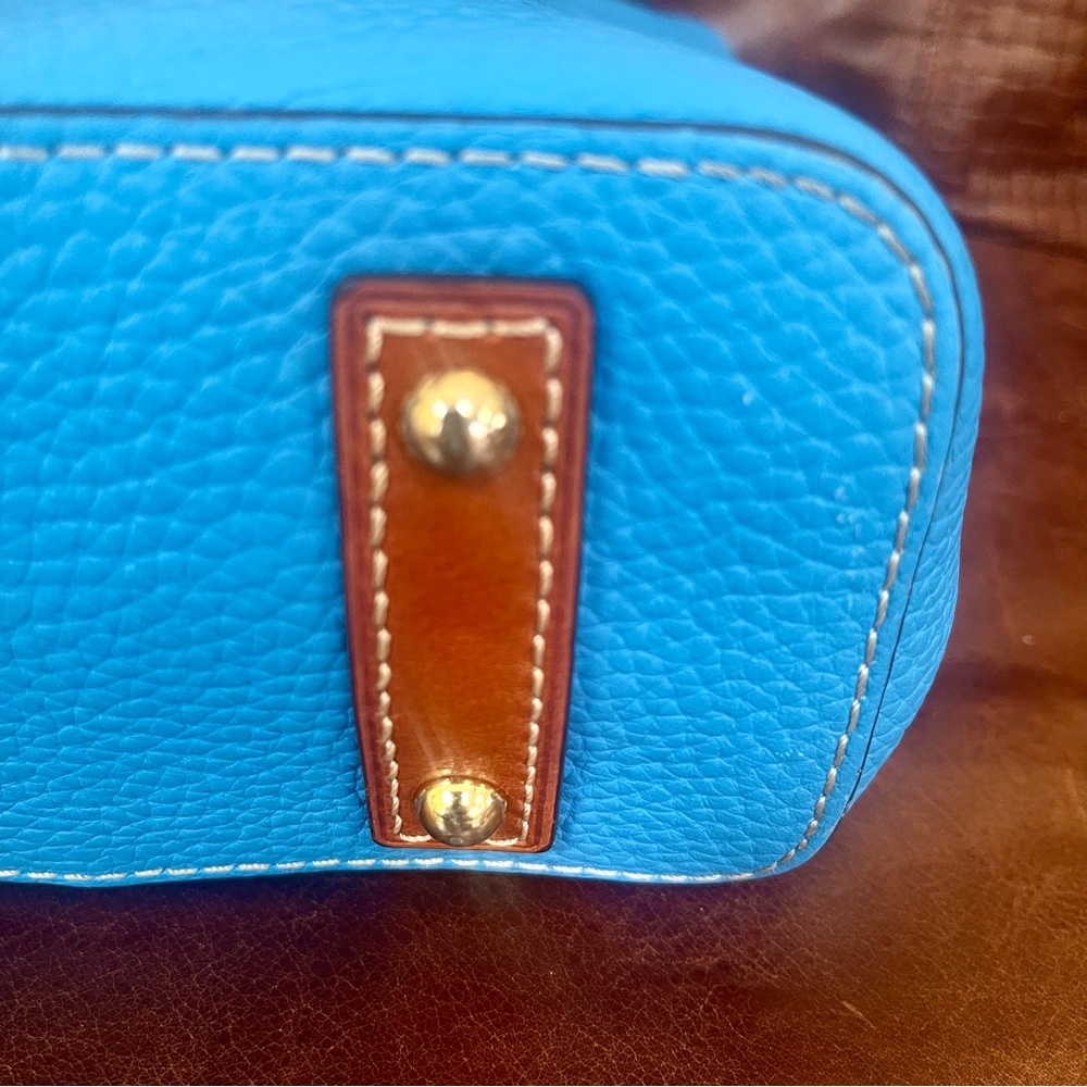 Dooney & Bourke Genuine Leather Tote & Shoulder Bag - Picture 8 of 13